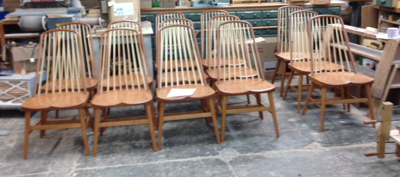 Cherry-Contemporary-Windsor-Chairs