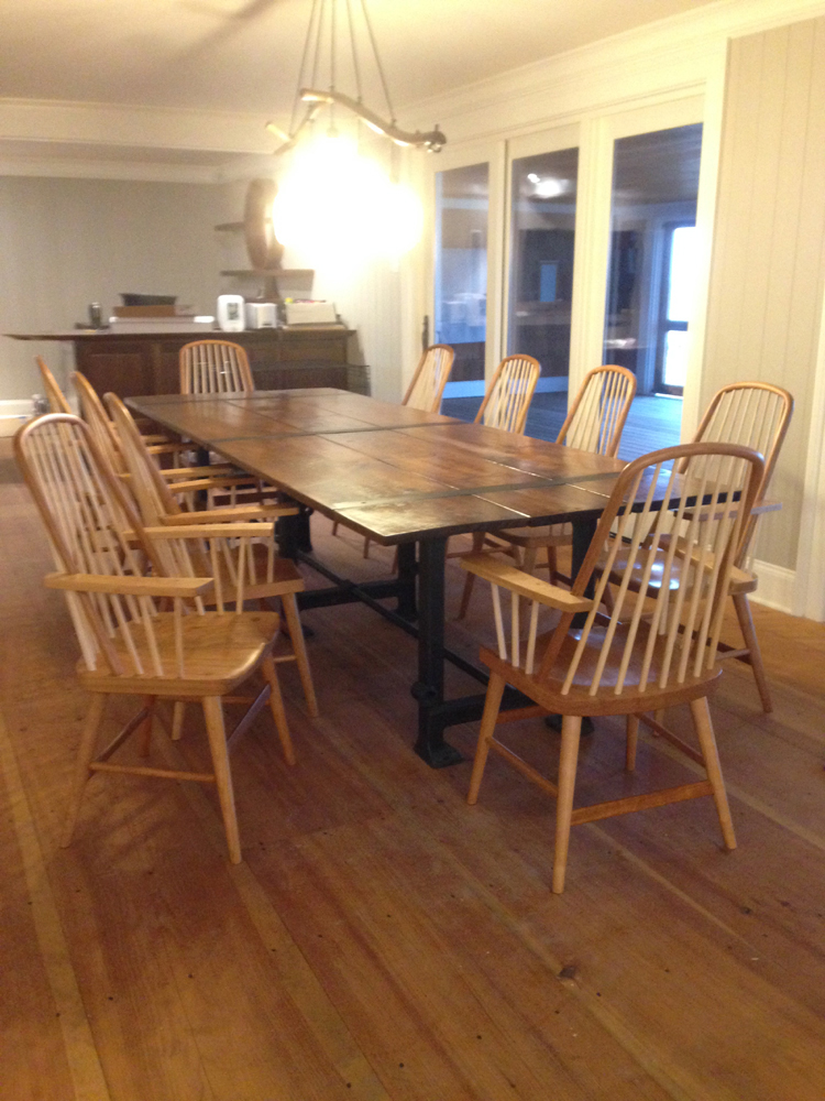 Contemporary Windsor Arm Chairs