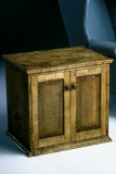 American - Tiger Maple Two Door Chest