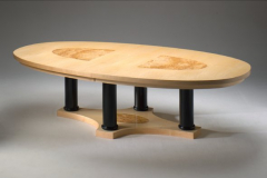 Biedermeier Furniture Oval Dining Table Biedermeier Dining Table